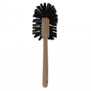 Rubbermaid Commercial Commercial-Grade Toilet Bowl Brush, 17" Handle, Brown (6320)