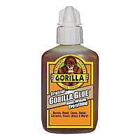 Gorilla Original Formula Glue, 2 oz, Dries Light Brown (GOR5000206)