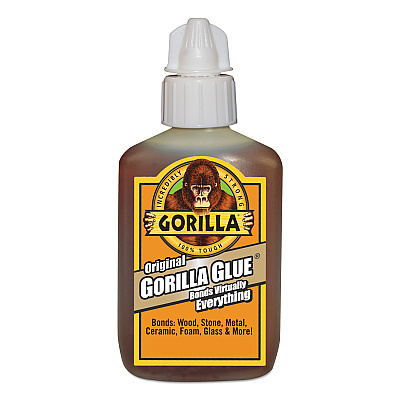 Gorilla Original Formula Glue, 2 oz, Dries Light Brown (GOR5000206)