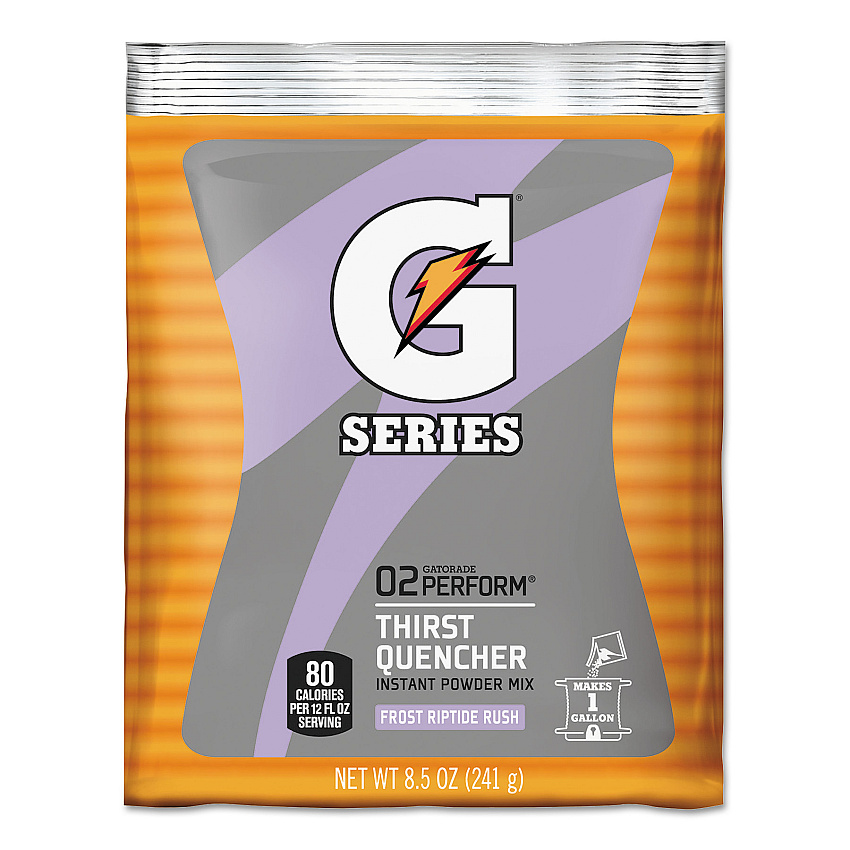 Gatorade Original Powdered Drink Mix, Riptide Rush, 8.5oz Packets, 40/Carton (GTD33665)