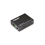 Black Box Fast Ethernet Poe Pd Media Converter-10/100-mbps Copper To 100-mbps Multimode Fiber, 1310nm, 2km, Lc, Gsa, Taa (LPD504A)