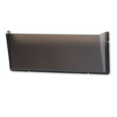 deflecto Unbreakable DocuPocket Wall File, Legal Size, 17.5" x 3" x 6.5", Smoke (64302)