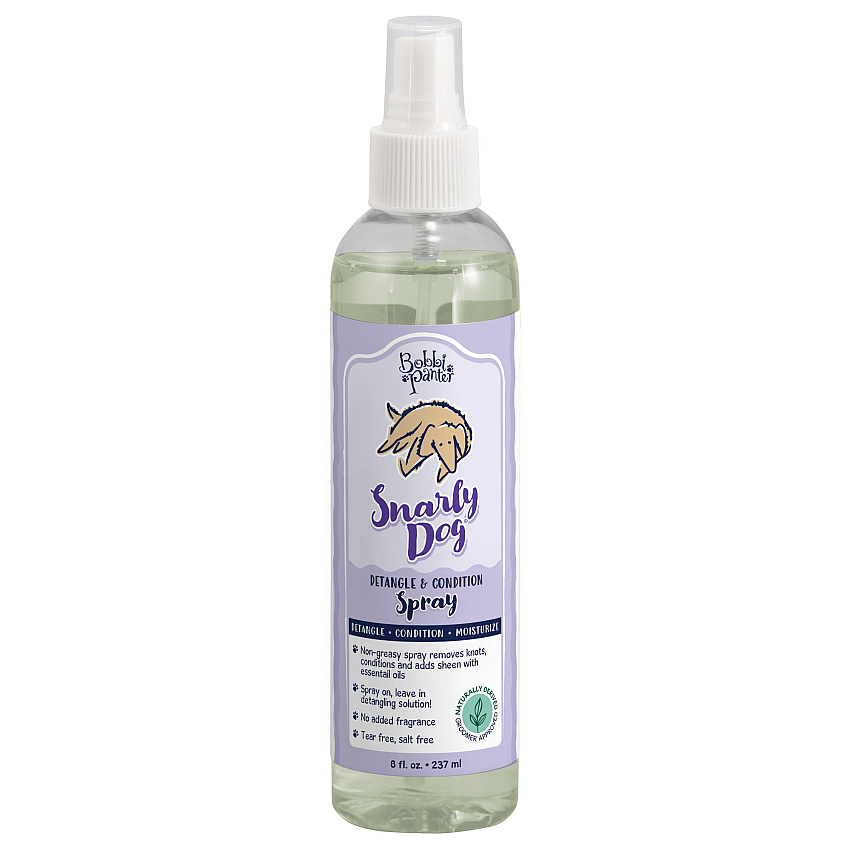 Bobbi Panter Signature Snarly Dog Detangling Spray (8oz), 8 Oz Bottle (BP00040)