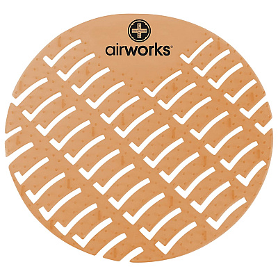 Airworks Deodorizing Urinal Screen Cinnamon 10/box, Box Of 10 (AWUS006-BX)