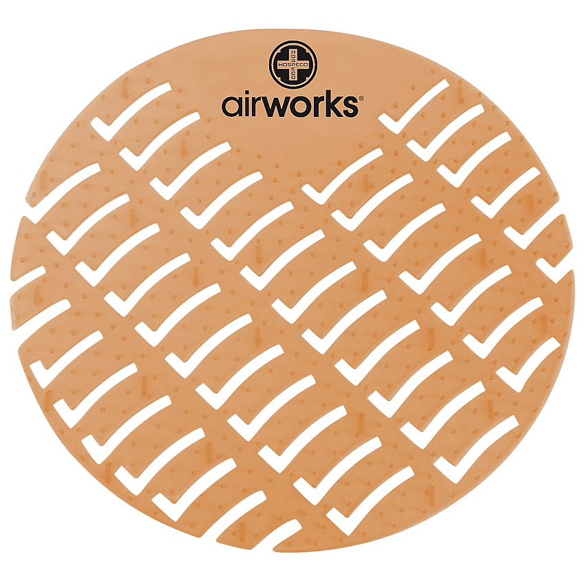 Airworks Deodorizing Urinal Screen Cinnamon 10/box, Box Of 10 (AWUS006-BX)