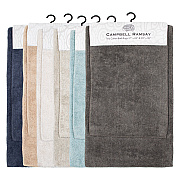 Campbell Ramsey Cotton Rev Bath Rug 2pk 17x24/20x32 - Assort, Case Of 12 Sets (CR-2PCSET-ASST)