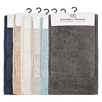 Campbell Ramsey Cotton Rev Bath Rug 2pk 17x24/20x32 - Assort, Case Of 12 Sets (CR-2PCSET-ASST)