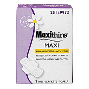 Pad Maxi With Wings, Case Of 250 (25189973)