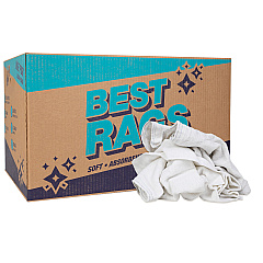 W89 White Woven Diapers 25lb Box (N-W89-25)