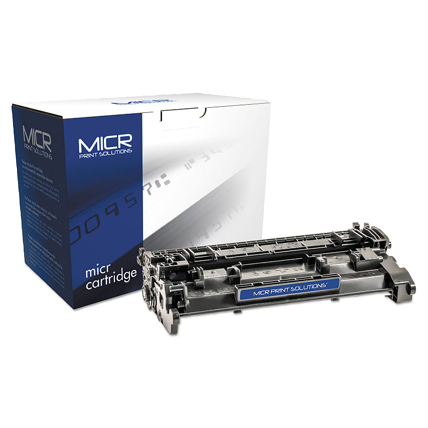 MICR Print Solutions Compatible CF226A(M) (MCR26AM) MICR Toner, 3,100 Page-Yield, Black