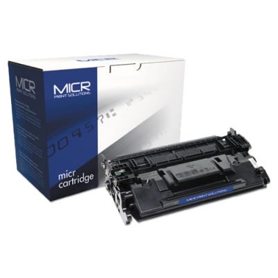 MICR Print Solutions Compatible CF226X(M) (26XM) High-Yield MICR Toner, 9,000 Page-Yield, Black