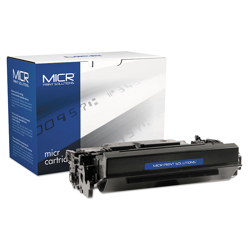 MICR Print Solutions Compatible CF287X(M) (MCR87XM) High-Yield MICR Toner, 18,000 Page-Yield, Black