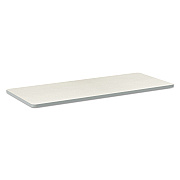 HON Build Rectangle Shape Table Top, 60w x 24d, Silver Mesh (HONTR2460ENB9K)