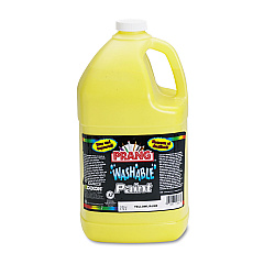Prang Washable Paint, Yellow, 1 gal Bottle (DIX10603)