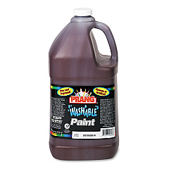 Prang Washable Paint, Brown, 1 gal Bottle (DIX10608)