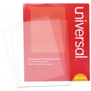 Universal Black and White Laser Printer Transparency Film, 8.5 x 11, 100/Pack (21010)