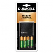 Duracell ION SPEED 4000 Hi-Performance Charger, Includes 2 AA and 2 AAA NiMH Batteries (CEF27)