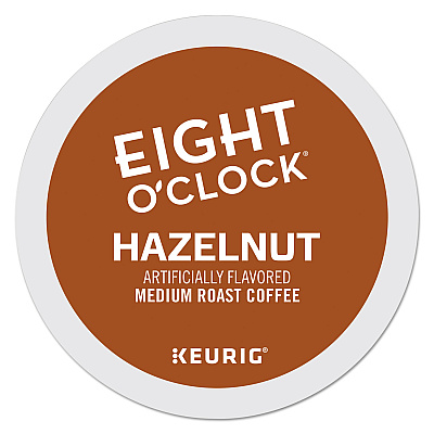 Eight O'Clock Hazelnut Coffee K-Cups, 96/Carton (GMT6406CT)