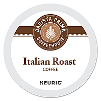 Barista Prima Coffeehouse Italian Roast K-Cups Coffee Pack, 24/Box, 4 Box/Carton (GMT8500CT)