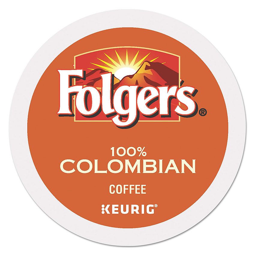 Folgers 100% Colombian Coffee K-Cups, 24/Box (GMT6659)