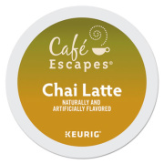 Cafe Escapes Chai Latte K-Cups, 96/Carton (6805CT)