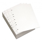 Lettermark Custom Cut-Sheet Copy Paper, 92 Bright, 7-Hole Side Punched, 20 lb Bond Weight, 8.5 x 11, White, 500/Ream (851271)