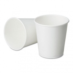 AbilityOne 7530006414517, SKILCRAFT, Hot Beverage Cups, 12 oz, White with Logo, 1,000/Box