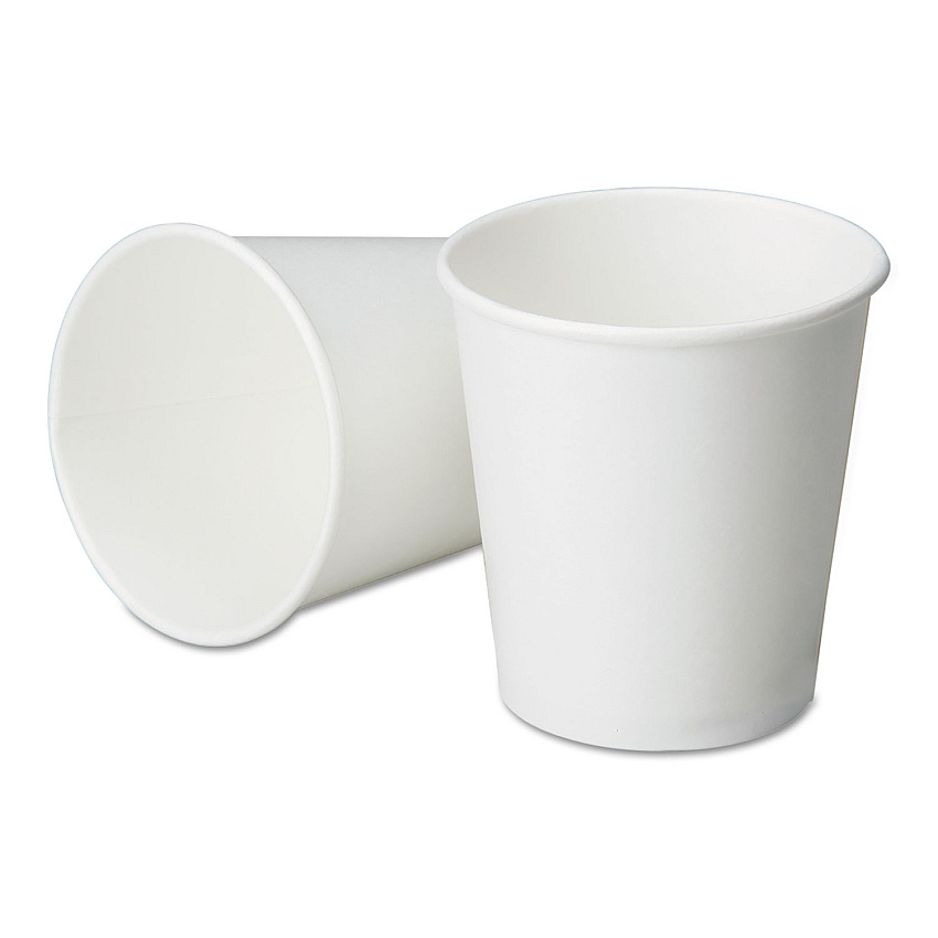 AbilityOne 7350001623006, SKILCRAFT Paper Cup, Type I, Style A, Class 3, 8 oz, White, 2,000/Box