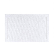 Cotton Bath Mat 20x32 White, 1 Each (P-HH-BM-2032-WH)