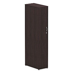 Alera Valencia Series Wardrobe, 11.88w x 22.78d x 65h, Espresso (ALEVA621224ES)