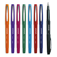 Universal Porous Point Pen, Stick, Medium 0.7 mm, Assorted Ink and Barrel Colors, 8/Pack (UNV50504)