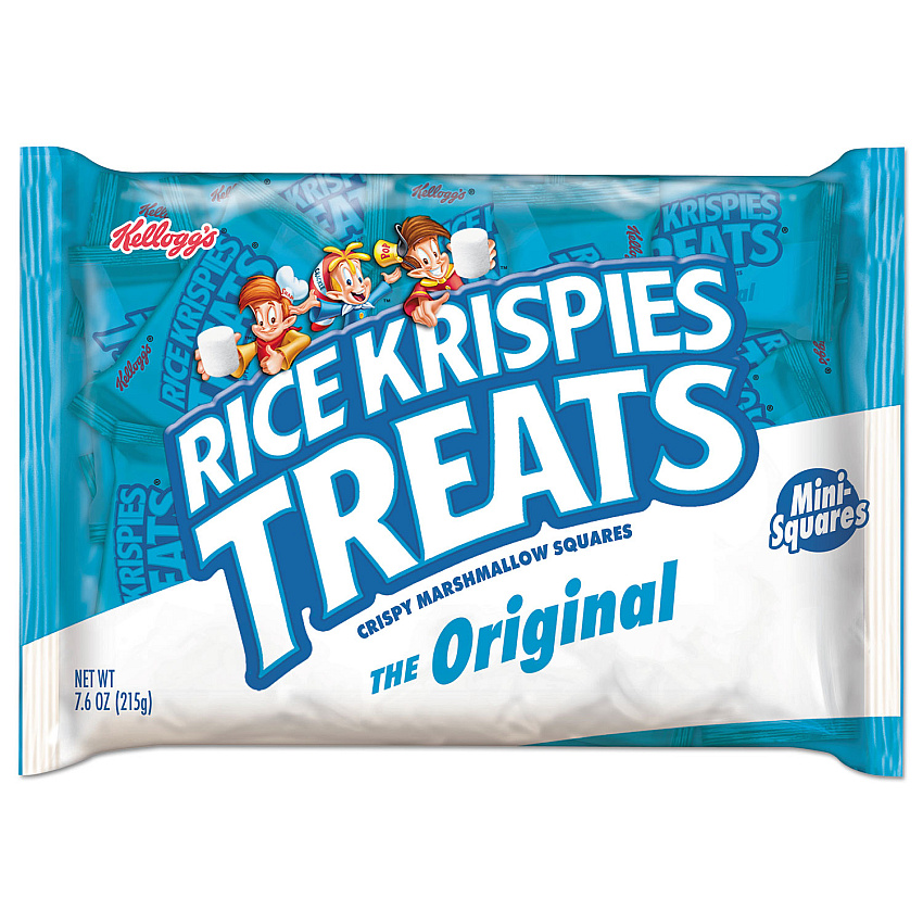 Kellogg's Rice Krispies Treats, Original Marshmallow, 0.78 oz Pack, 60/Carton (KEB17120)