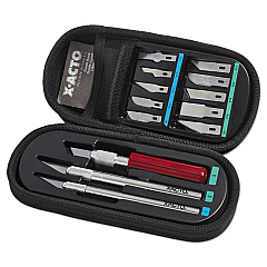 X-ACTO Knife Set, 3 Knives, 10 Blades, Carrying Case (EPIX5285)