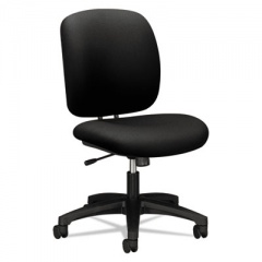 HON ComforTask Center-Tilt Task Chair, Supports Up to 300 lb, 17" to 22" Seat Height, Black (5902CU10T)