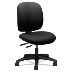 HON ComforTask Multi-Task Chair, Supports Up to 300 lb, 16" to 21" Seat Height, Black (5903CU10T)