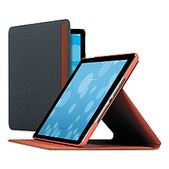 Solo Austin iPad Air Case, Polyester, Gray/Orange (USLIPD212610)