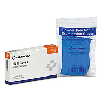 First Aid Only ANSI Compliant First Aid Kit Refill for 16 Unit First Aid Kit, Exam Gloves, 4/Box (FAO21026)