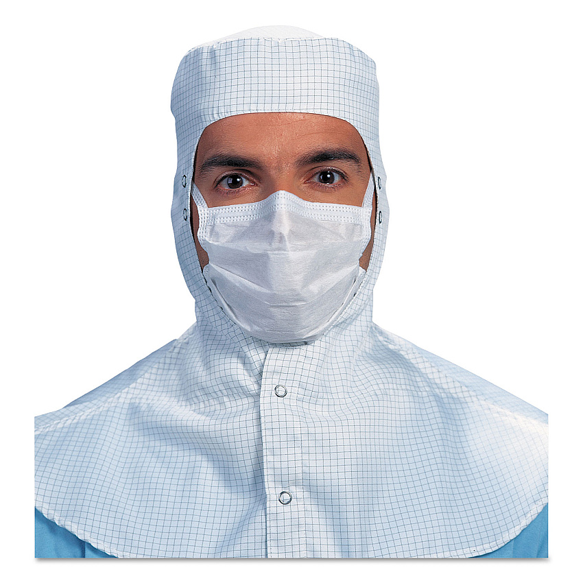 Kimtech Pure M3 Sterile Face Mask with Soft Ties, 7", 20/Box, 10 Boxes/Carton (KCC62470)