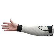 KleenGuard G60 Level 5 Cut Resistant Sleeves, One Size Fits All, Salt and Pepper, 24/Carton (KCC90075)