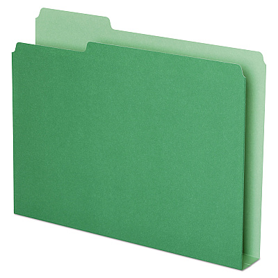 Pendaflex Double Stuff 1/3 Tab Cut Letter Top Tab File Folder (PFX54457)