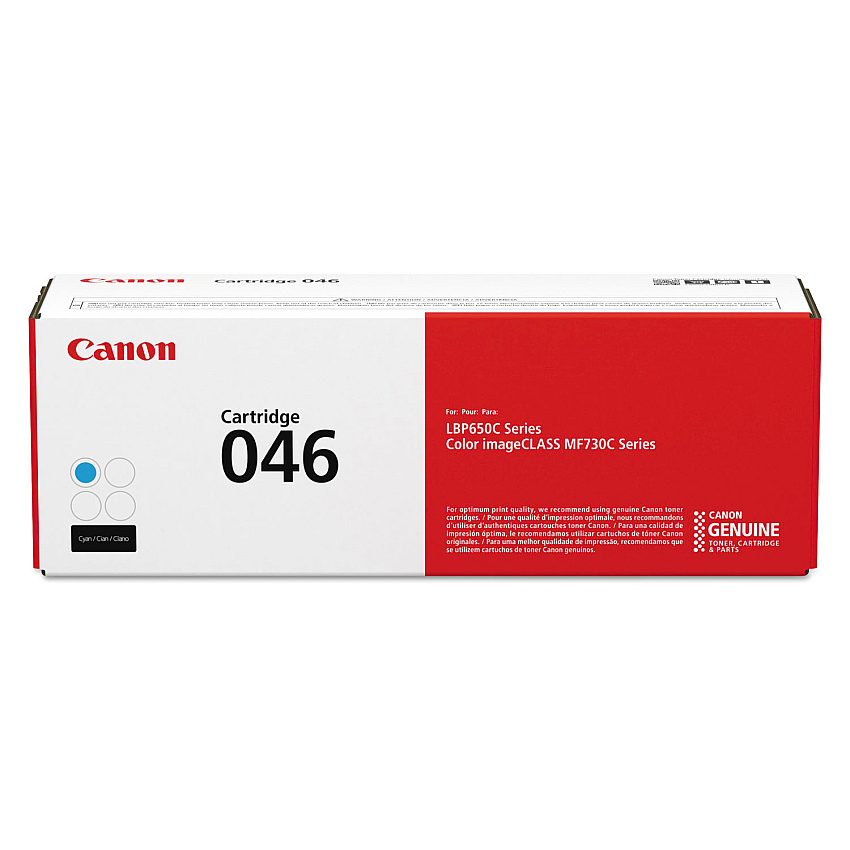 Canon 1249C001 (046) Toner, 2,300 Page-Yield, Cyan