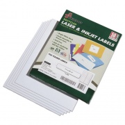 AbilityOne 7530015144905 SKILCRAFT Recycled Laser and Inkjet Labels, 0.66 x 3.44, White, 30/Sheet, 50 Sheets/Box