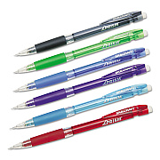 AbilityOne 7520015654870, SKILCRAFT Prism Mechanical Pencil, 0.5 mm, Black Lead, Assorted Barrel Colors, Dozen