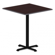 Alera Reversible Laminate Table Top, Square, 35.38w x 35.38d, Medium Cherry/Mahogany (TTSQ36CM)