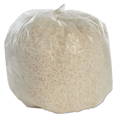 AbilityOne 8105015574972, SKILCRAFT High Density Coreless Roll Can Liners, 30 gal, 10 mic, 30" x 37", Natural, Perforated Roll, 500/Box