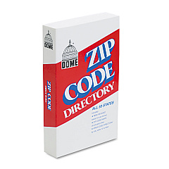 Dome Zip Code Directory, Paperback, 750 Pages (DOM5100)