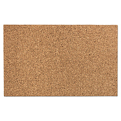 Iceberg iDesign Frameless Cork Bulletin Board, 24 x 38, Tan Surface (ICE35010)