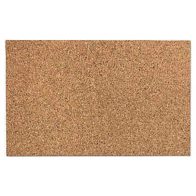 Iceberg iDesign Frameless Cork Bulletin Board, 24 x 38, Tan Surface (ICE35010)