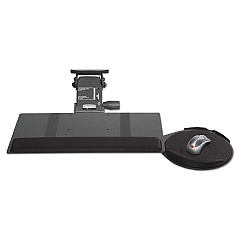 Kelly Computer Supply Leverless Lift N Lock Keyboard Tray, 19w x 10d, Black (KCS69575)