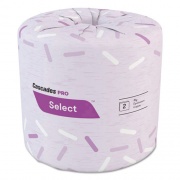 Cascades PRO Select Standard Bath Tissue, 2-Ply, White, 4.25 x 3.5, 500 Sheets/Roll, 96 Rolls/Carton (B045)